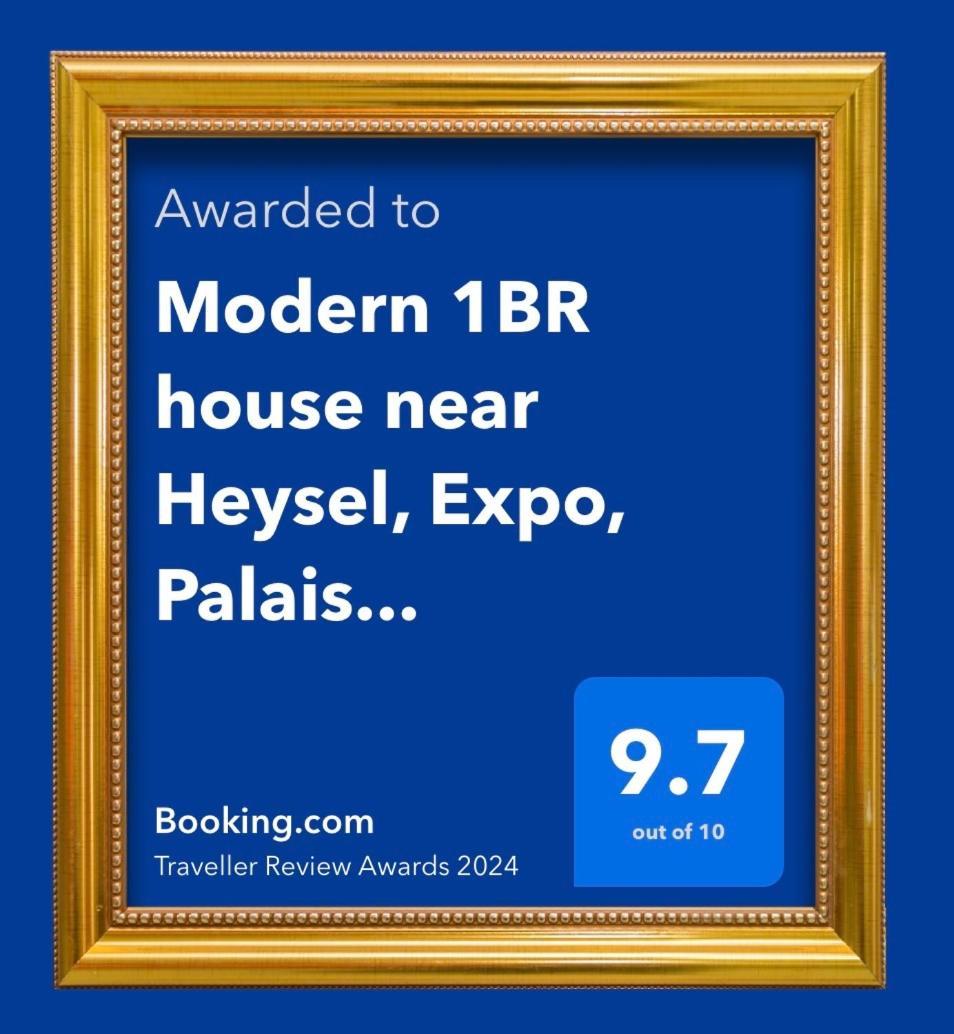 Wemmel Modern 1Br House Near Heysel, Expo, Palais 12, Atomium, Uzvub Et Stade Roi Baudouin 아파트 외부 사진